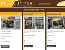 Tablet Screenshot of fast-stitch.co.uk